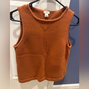 Jcrew tank sweater
